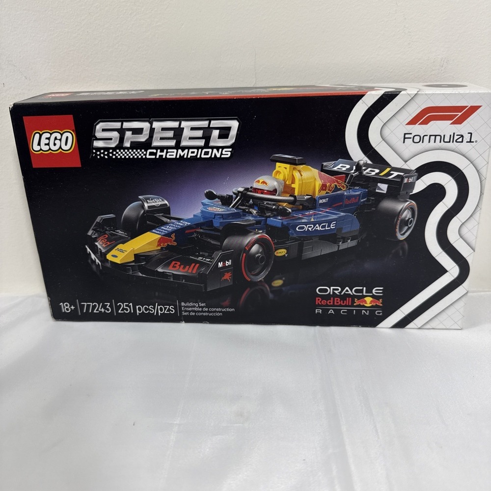 Lego Set 77243 Speed Champions Oracle Red Bull Racing RB20 F1 Race Car  New 2025